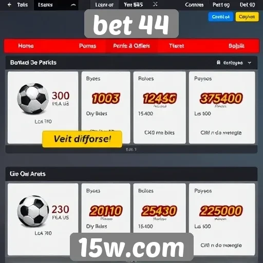Comparação de bônus e promoções do bet 44